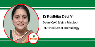 MLR Institute of Technology, Hyderabad, Dean IQAC & Vice Principal : Dr Radhika Devi V Interview